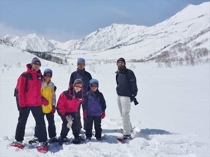 【長野・白馬・スノーシュー】心を真っ白にして、スノーシューハイキングを楽しもう！