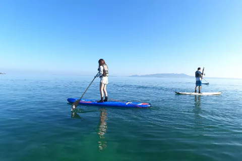 ＜1組限定貸切＞【沖縄本島・恩納村・SUP】パドルボード・シュノーケル・ピクニックの欲張りプラン！（写真&動画プレゼント）
