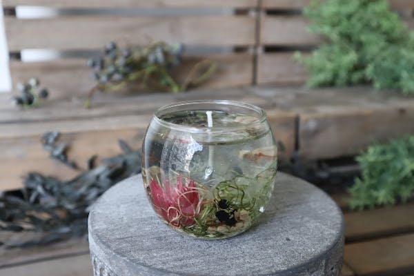 青山・表参道・キャンドル作り】華やかさが魅力の2層キャンドル