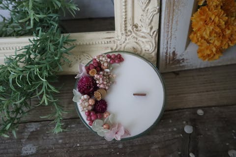 【青山・表参道・キャンドル作り】灯すと浮かび上がる！メッセージキャンドル（1個）