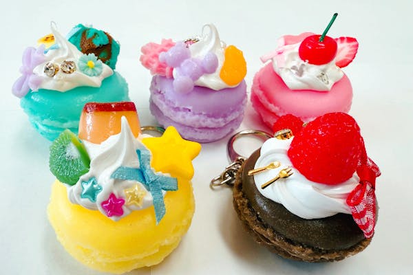 ミニクリップパフェパフェ・タルトチャーム・カップケーキチャーム