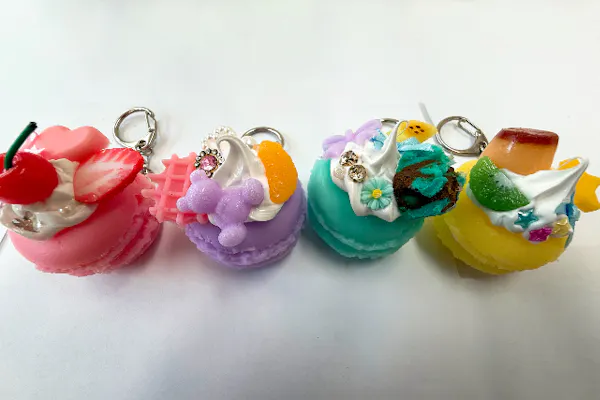 ミニクリップパフェパフェ・タルトチャーム・カップケーキチャーム