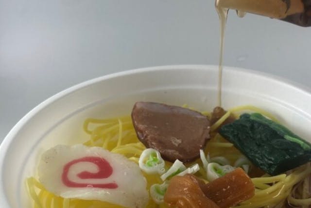 【ラーメン】東京・池袋・食品サンプル（アソビュー限定！ストラップ特典付き）