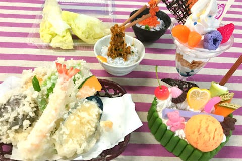 【福岡・食品サンプル作り】親子でも楽しめる！パフェなど5種類から選べる食品サンプルを作ろう！