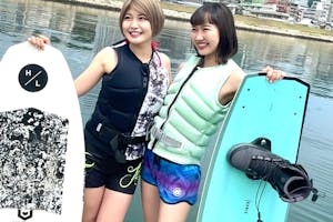 広島市・ウェイクボード】初心者も経験者も大歓迎！ウェイクボードを