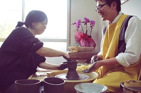 【横浜・陶芸・電動ろくろ】東急田園都市線田奈駅徒歩3分！マンツーマン指導の電動ろくろ陶芸体験