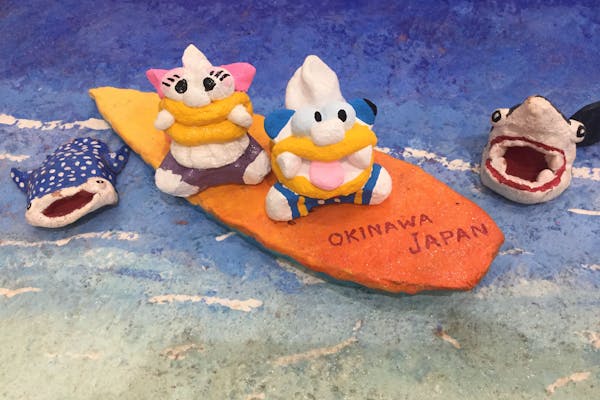素焼きシーサー作り・沖縄】オプションで絵付け体験も！1時間で気軽に