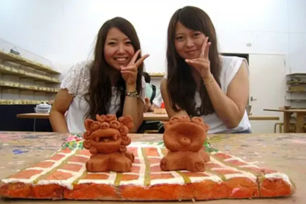 ☆期間限定 40%OFF・モニタープラン☆ 素焼きシーサー作り＋絵付け