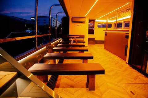 【東京・日本橋・クルージング】THE BOAT BAR TOKYO・厳選したシャンパーニュフリーフロー付きプラン