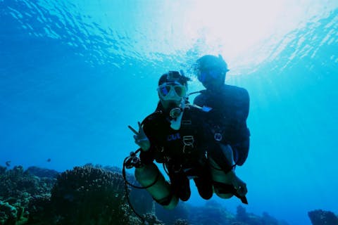 【宮古島・半日・体験ダイビング】安心のマンツーマン制！体験ダイビング＆シュノーケリングプラン