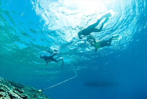 【宮古島・ボートシュノーケリング】地形やサンゴをみにいこう！