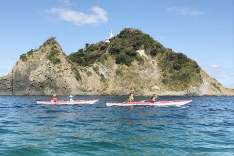 【1日】たっぷり＆本格的に。油谷湾をシーカヤックで遊びつくそう！★ランチ付き