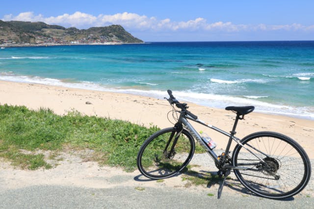 【山口・長門・サイクリング】油谷・向津具エリアの名所を巡る体験ツアー！