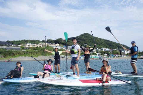 【神奈川・葉山・秋谷】SUP体験（半日）