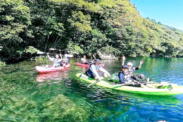 屋久島・カヤック】初心者OK｜宮之浦川リバーカヤックツアー（動画撮影