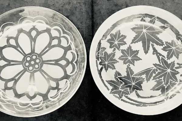 浅草橋1分・ガラス工芸】好きな絵柄のお皿が作れるよ！料理皿や記念 