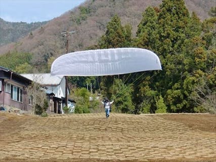 【関東・パラグライダー・半日】東京にすごく近くで、浮くと楽しいパラグライダー体験