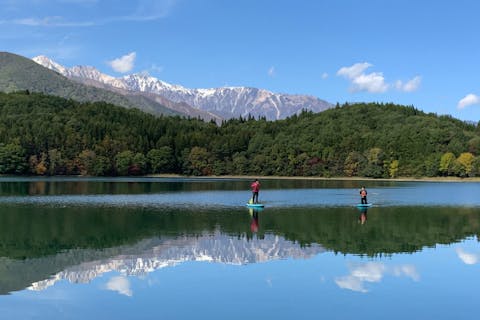 【長野・大町市・SUP】サンライズSUP体験（120分）