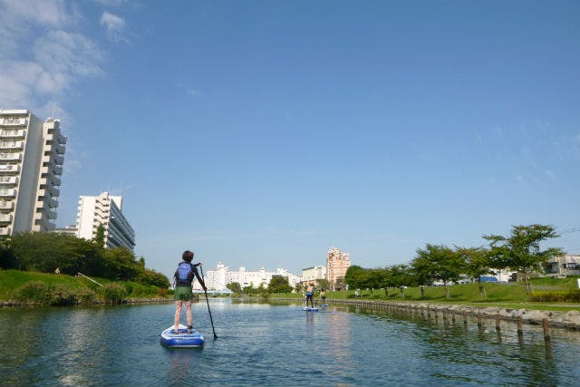 東京・江戸川・スカイツリーSUP（100分・プライベートツアー
