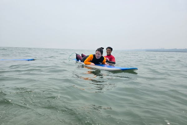 茨城・サーフィン体験】少人数制！大洗サンビーチでサーフィン体験