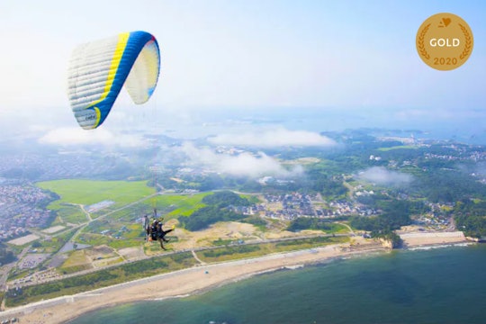 松島熱気球・パラグライダー体験