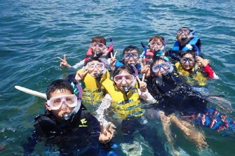 【沖縄・アラハビーチ沖・シュノーケリング】気軽にボートシュノーケリング