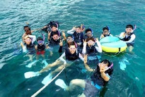 沖縄県北谷・マリンスポーツ】チューブ系3種＆アラハ沖シュノーケル