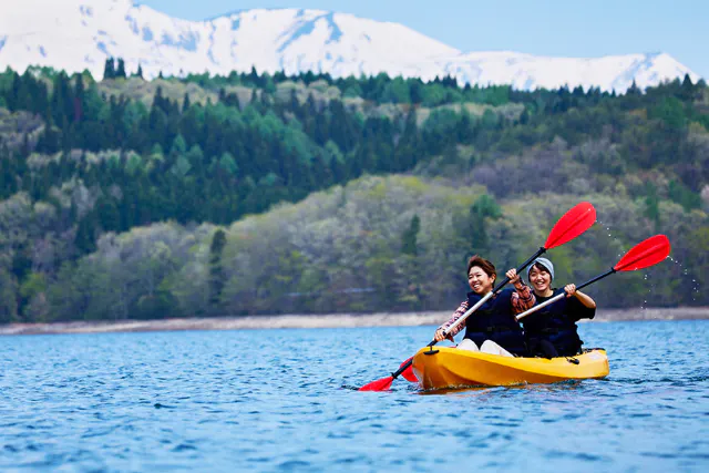 【長野県白馬・カヌー】初めてでも安心！ひっくり返らないレンタルカヌー体験