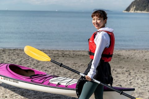 【神奈川/逗子/葉山・カヤック半日コース】１番人気のシーカヤック体験(約90分)！ご年配の方・女性でも安心の丁寧なレクチャー付き！
