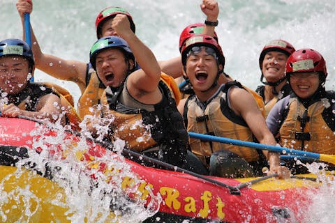 【午前キャニオニング＆午後ラフティングコンボツアー】コンボセットでお得に！豪華に！≪欲張りプラン≫