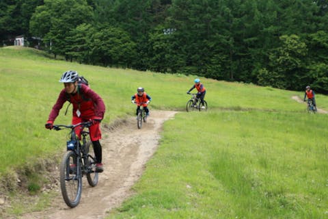 【長野・富士見・MTB】インストラクター同行で安心！手ぶらでマウンテンバイク体験