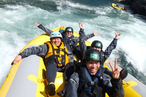 【徳島・吉野川・ラフティング】吉野川ラフティングロングコース