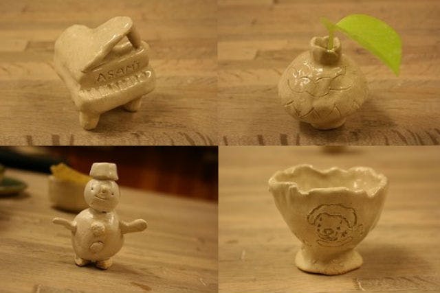 東京・多摩・夏休み限定の小学生手びねり陶芸体験（約2時間・初めて