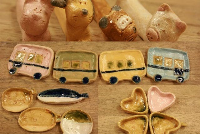 東京・多摩・夏休み限定の小学生手びねり陶芸体験（約2時間・初めて