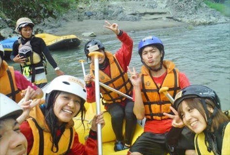 【熊本・球磨川・ラフティング】E・1日球磨川ツアー（温泉入浴券付き）