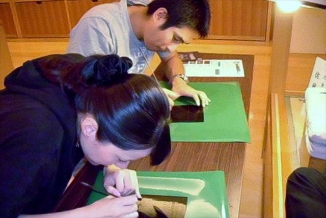 【秋田県湯沢市・伝統工芸沈金体験】美しい輝き。沈金の技と伝統を体験しよう！