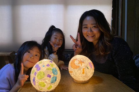 京都・二条・和紙あかり手作り体験・スタンダードコース