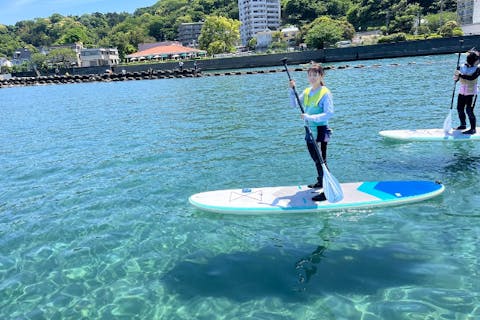 【神奈川/逗子/葉山・SUP(サップ)半日コース】初心者様も大歓迎！丁寧なレクチャー有り！約90分のサップで海上散歩！