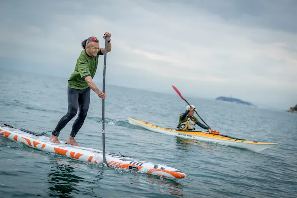神奈川・逗子・SUP】最高の夕陽を海の上から堪能しよう！SUPサンセット
