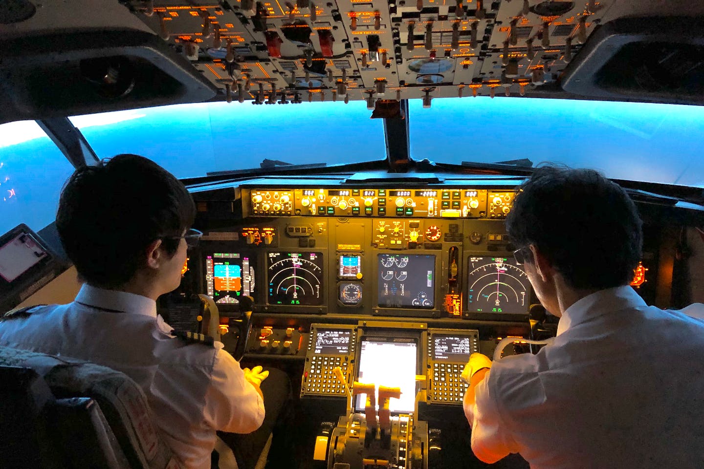 【東京・フライトシミュレーター】選べるフライト！737フライトプラン・ビジネスクラス