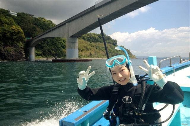 【伊豆・真鶴 海で体験ダイビング】おすすめポイントにお連れします！海の魅力を体感
