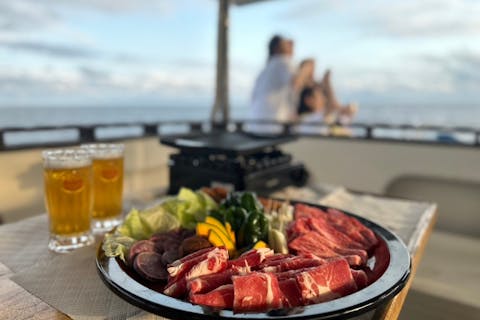 石垣島【船の上でBBQ・0歳から参加OK】サンセットクルーズBBQ
