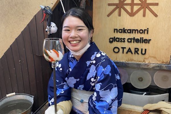 小樽・グラス・一輪挿し・風鈴】炎が生み出す芸術作品にうっとり！吹き