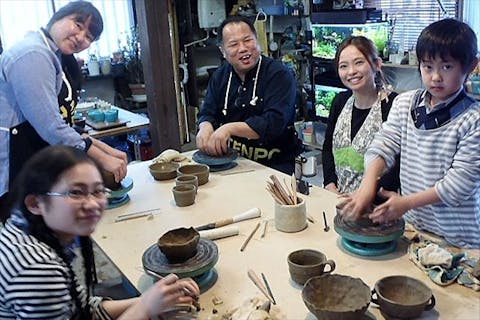 【福島・陶芸2回体験】完成度が高い作品をつくれます！森の中の工房で陶芸を楽しもう