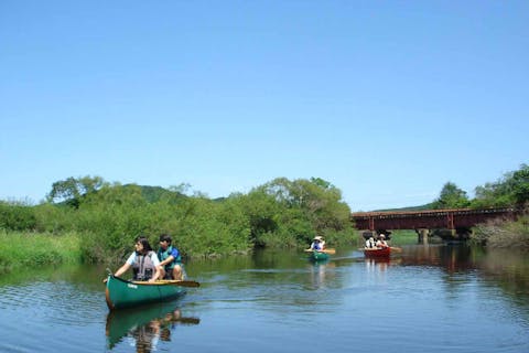 【北海道・塘路湖・リバーカヌー】塘路湖から出発！広大な釧路湿原をたっぷり1日楽しむ★ランチ付きツアー