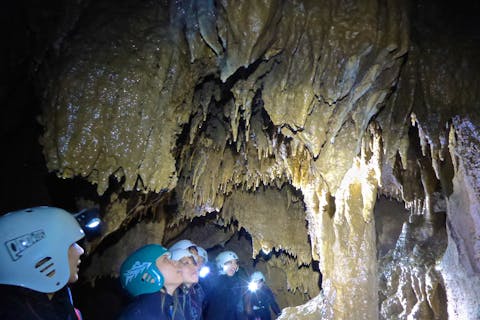 岡山 ケイビング 悠久の自然と静寂が織りなす鍾乳洞で癒される アソビュー
