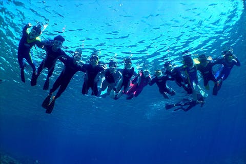 【沖縄・シュノーケリング体験・1日】美ら海をたっぷり満喫！シュノーケリング体験