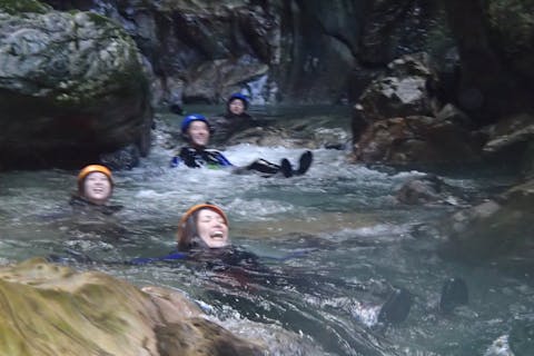 【富山】黒部川の流れにダイブ！キャニオニング（5時間）