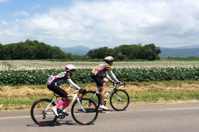 【札幌近郊・ニセコ・ロードバイク】ニセコを制覇！中級者向けコースあり、25～60Km　スポーツドリンクプレゼント