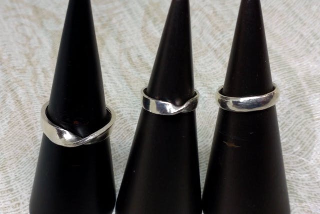 【プレミアムコース】岡山・銀粘土で作るシルバーアクセサリー（リング・ピアスなど）